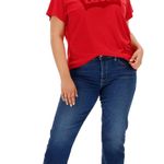 Levi's  | Perfect Red T-Shirt with Batwing Logo Photo 0