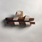 Freewaters Women’s Double Strap Supreem La Jolla Oatmeal Sandal Sz 9 Photo 3