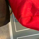 Gucci GG pattern Large tote Duffle Bag Tote Bag Nylon Red Photo 10