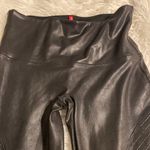 Spanx  Black Faux Leather Leggings High-Waisted BNWOT size XL Photo 8