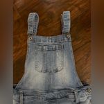 Wall Flower  Women’s Denim Shortalls size large Photo 1