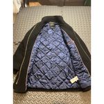 J. Crew Petite Lodge Coat Italian Stadium Cloth Wool Black K0897 Jacket Women 4P Photo 4