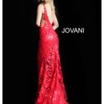 Jovani  Prom Dress Red Photo 1