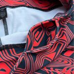 Noli  Printed Compression Leggings Cropped Red Black L Photo 4