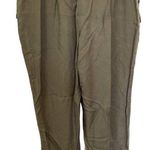 Abercrombie & Fitch Abercrombie Fitch Green Sleeveless Utility Jumpsuit Playsuit Size Small Tall Photo 8