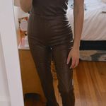 Pretty Little Thing Leather Jumpsuit Photo 0