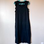 Universal Threads Black Sleeveless Midi Dress Size Large Photo 3