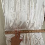House Of CB  'Khristen' Ivory Satin Blouson‎ Dress /Size M NWOT Photo 5
