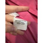 Max Mara Weekend Barbie Bubblegum Pink Belted Button Up Trench Coat Lined Size 8 Photo 7