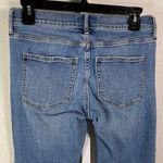 Banana Republic  Mid-Rise Girlfriend‎ Women's Size 0 Blue Cotton Denim Jeans Photo 2
