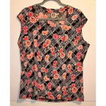 Anne Klein Multicolor Tank Sleeveless Top Blouse Size XL Photo 5