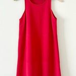 Daniel Cremieux Cremieux Sleeveless High Neck Swing Dress in Red - Size S Photo 0