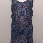 Maurice's Woman’s 0X Sleeveless Colorful Dress Multicolor Open Strappy Back Photo 0