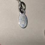 Milor Stainless Steel Silver Tone Heart Charm Necklace Photo 3