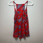 Lucy & Laurel  Red Paisley Camisole Photo 2