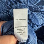 ASTR  Dusty Blue Lace Shift Dress Size Medium Photo 5