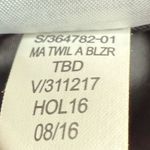 Banana Republic  Polyester Wool blazer Suit Jacket W1773 Sz 4 Photo 6