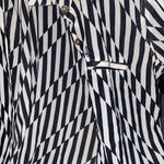 Volcom  Sheer Button Down Blouse Sz M Photo 7