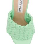 Steve Madden Light Green Fateful Heels Sandals Photo 4