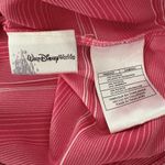 Nike  Golf x Disney Polo Shirt Womens Large Pink White Striped Athletic Photo 6