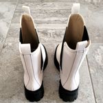 Coach Alexa Leather Bootie in Chalk/Black, Size 11 New in Box Photo 4