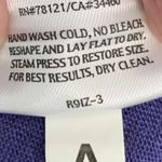 Eileen Fisher  purple dress XS 100% linen scoop neck Beautiful versatile RARE HTF Photo 8