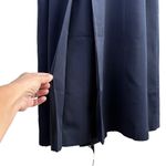 Jacqueline Ferrar Vtg Navy Double Breasted Trench Coat Women’s Belted Classic 12 Photo 13