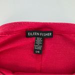 Eileen Fisher Drapey Tencel Blend Tee Magenta Size Large Photo 2