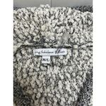 Young Fabulous and Broke Grey Popcorn Knit Hoodie Pullover Sweater Oversized M/L Photo 3