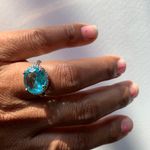 Beverly Hills Boutique Ring... Blue Photo 5