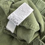 Gap Linen blend Capris Ankle Pants Women Size S R Army Green Coastal Photo 6