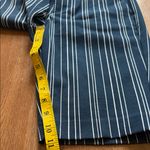 Liverpool  Navy and White Striped Women's Bermudas Photo 3