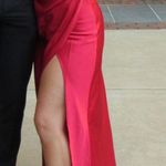 Selfie Leslie Red Formal Dress Photo 2