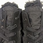 Cougar Waterproof Hi top faux fur suede black side zip Sneaker Shoe SZ 9 Photo 6