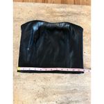 Generation Love Jacqueline Vegan Leather Top Black size XXS Photo 6