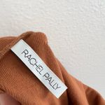 Rachel Pally Luxe Rib Eloise Turtleneck Bodysuit In Brass L Photo 9