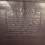 Coach Vintage Stewardess Mahogany Glove Tanned Turn Lock Bag NYC USA COA 9525 Photo 11