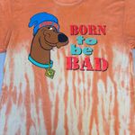 Cartoon Network Vintage Y2K Scooby Doo  Tie Dye Orange Graphic T-shirt Photo 7