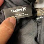 Hurley  Black & White Racerback Primal Wave UPF 50+ Swimsuit Size XXL EUC #1717 Photo 9