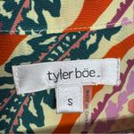 Tyler‎ Boe Maggie Paisley Print Silk Blouse Orange Multi Small Photo 10