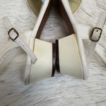 Happy Go Lightly by TreadEasy 1970s Vintage Pastel Rainbow Sandals Size 7.5 White Photo 6