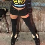 American Apparel Vintage Sold Out Thick Thigh High Socks Y2K Black US Made Rare Photo 2