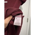 FIGS Medical Scrub Set Catarina Top Zamora Jogger Burgundy Size XS Womens Photo 4