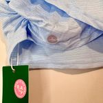 Halara  Women’s Sleeveless Crisscross Back Cropped Tank Top Light Blue XS NWT Photo 7