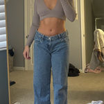 Garage  Long Sleeve Crop Top Photo 0