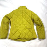 NY&C Lemon Yellow Quilted Zip Front Puffer Jacket Size M Size M Photo 3