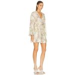 Alexis  Behati Dress in Floral Embroidered Medium New Womens Floral Mini Photo 2