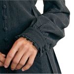 Soft Surroundings Black Long Sleeve Chiara Blouse Tunic Top size Medium Photo 2