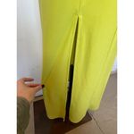 Slate + Willow Slate &‎ Willow Yellow Lime Cut Out Back Sleeveless Bodycon Maxi Dress Size S Photo 8