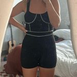 Savelle workout onesie Black Size 6 Photo 0